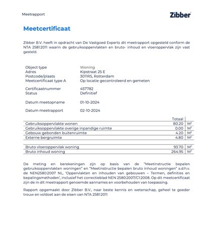 Floorplan - Mariniersweg 96A, 3011 NV Rotterdam